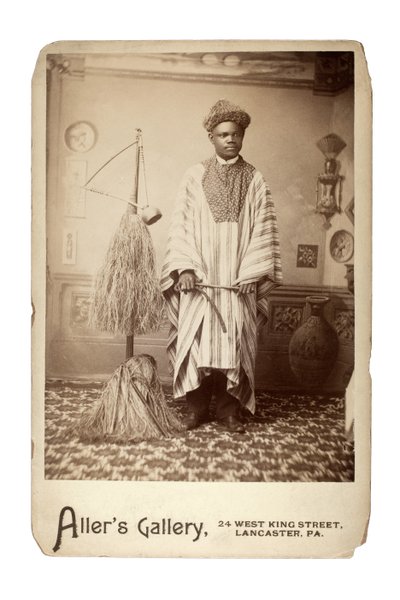Rev. George B. Peabody，Lancaster，USA，c.1891（albumen print） 作者 美国摄影师